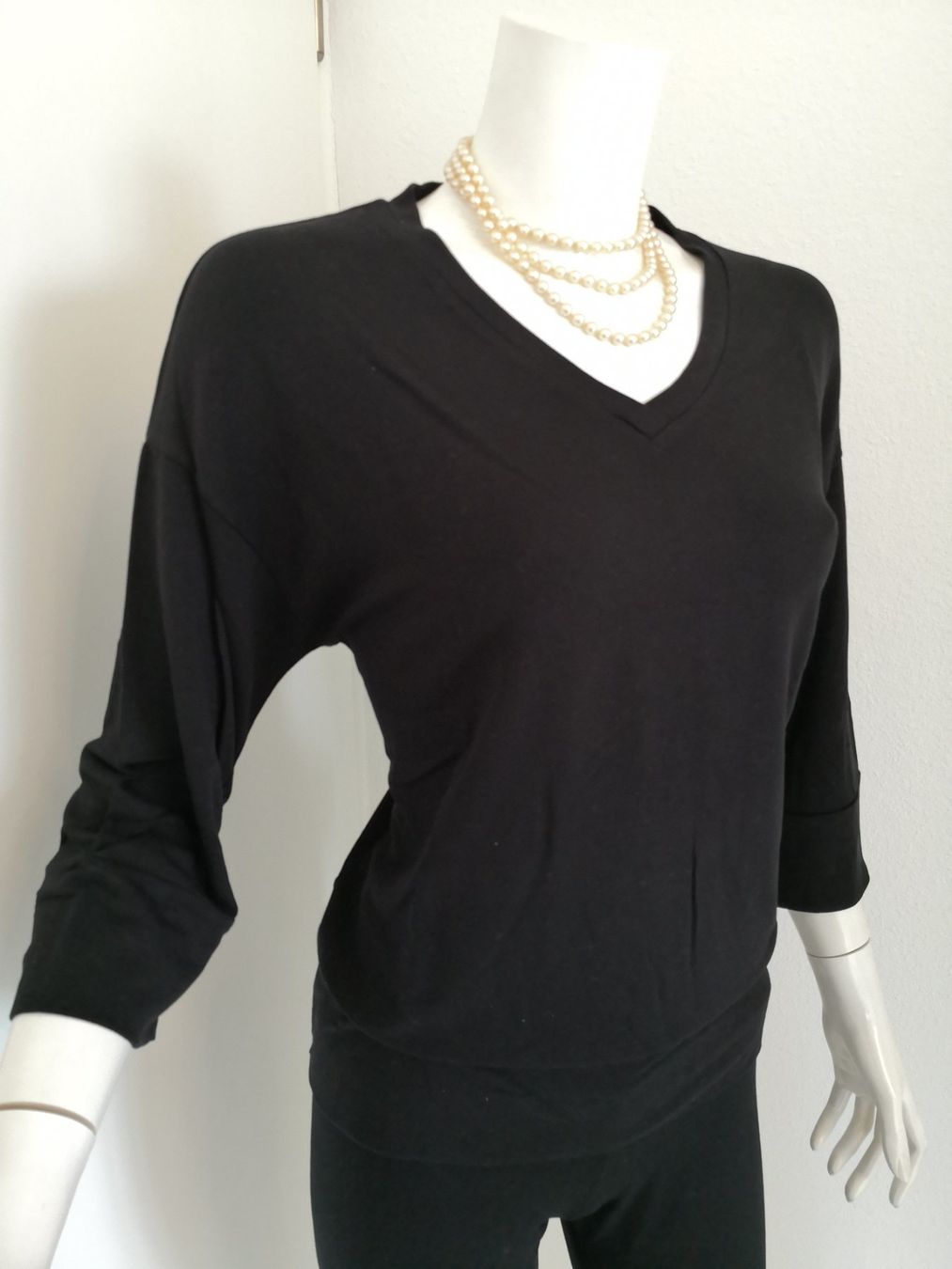 Maglioni & Felpe: 🤩STREET ONE V-PULLOVER SCHWARZ – Usato da Olten venduto da Naja-Twins-Twins 2