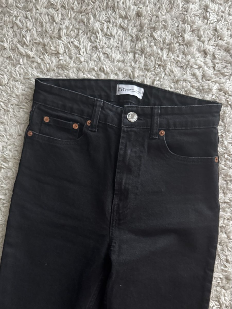 Zara Jeans: Zara black jeans – Neu (gemäss Beschreibung) aus Zürich von hal_2yzx