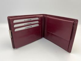 Edles Portemonnaie/Leder Portmonee von Choice, neu!Bordeaux