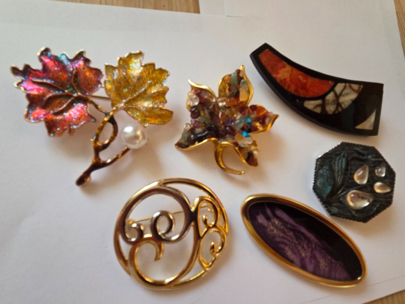 Altri gioielli: Broschen Konvolut Lot Modeschmuck Sammlung Set – Usato da Weggis venduto da Leeclipse 4