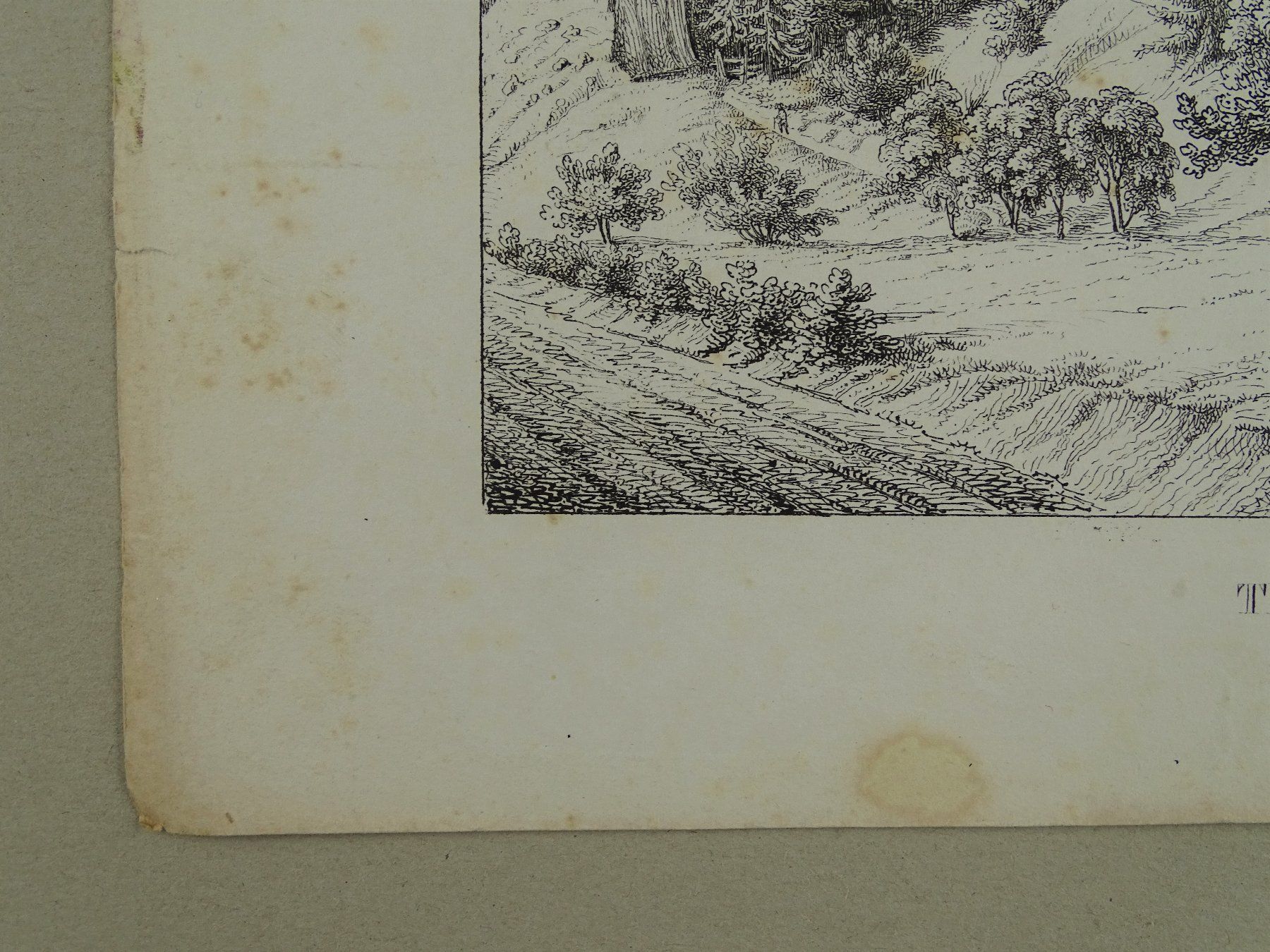 Stiche: THORBERG, BERN, FEDERLITHOGRAPHIE 1840 – Gebraucht aus Grüningen von Kartensammler 7