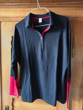 leichter Damen Pullover Basler Grösse 44 Wolle Seide