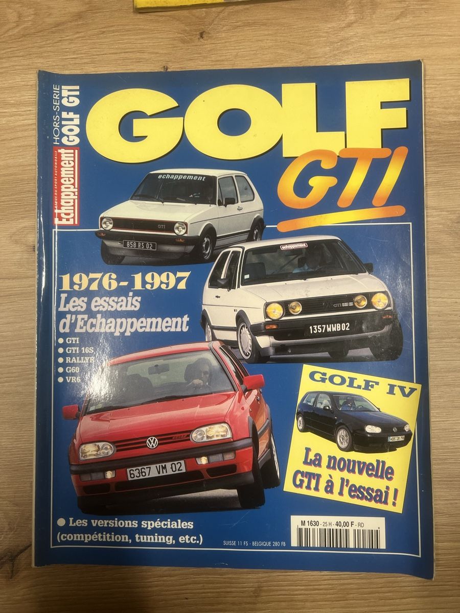Libri: revue automobile  golf – Usato da Grand-lancy venduto da RustytoRestore