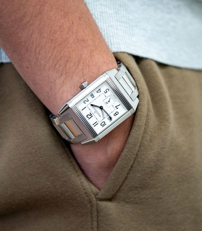 Jaeger-Lecoultre Orologi: Jaeger LeCoultre Reverso Squadra Hometime - mit 3 Bändern – Usato da Birsfelden venduto da Mynos 9