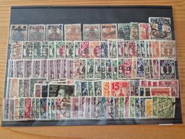 DE-Danzig Briefmarken auf Karte D1 Zustand gemäss Bilder