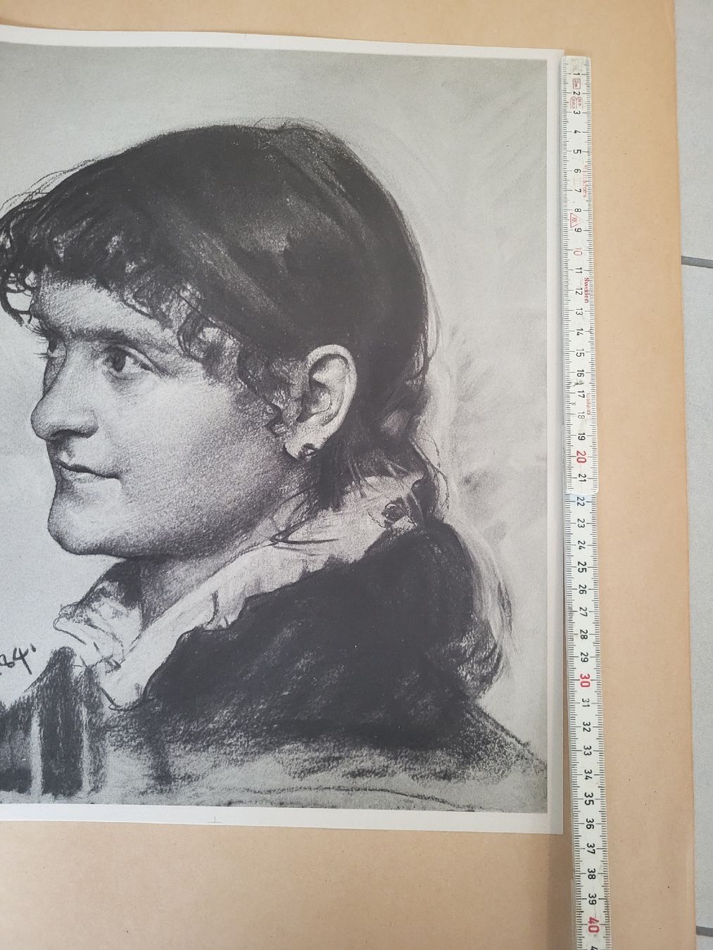 Dipinti: Karl Stauffer-Bern Faksimlie ca.1895 – Usato da nunningen venduto da mic_88k2 2