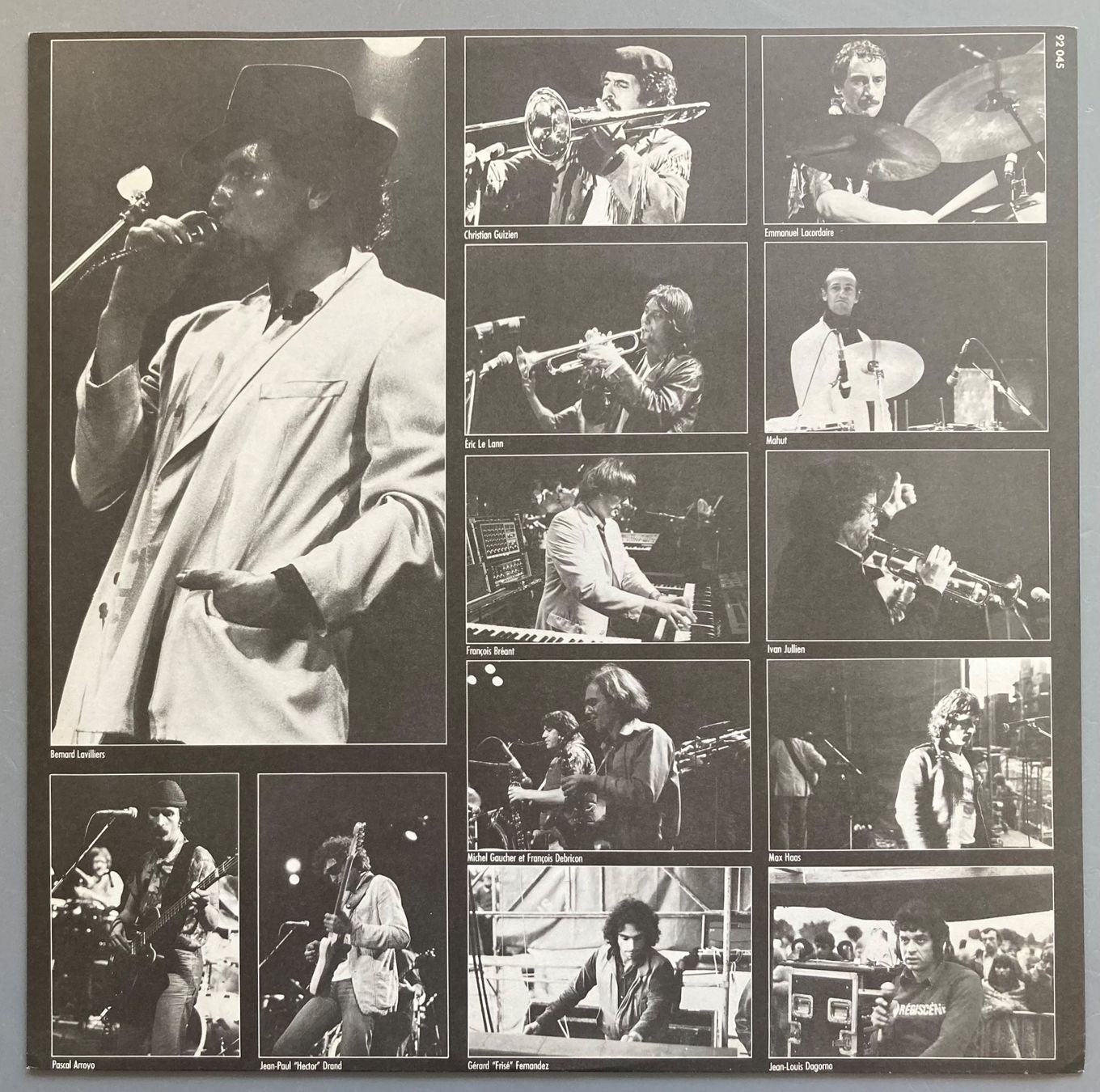 Dischi in vinile: BERNARD LAVILLIERS - LIVE TOUR 80 – Usato da Poliez-Pittet venduto da Newtown-Records 3