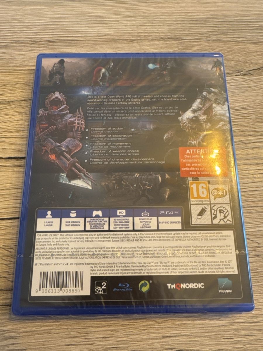 Sony Console: Jeu PS4 ELEX neuf sous blister état parfait – Nuovo e nell'imballaggio originale da Courrendlin venduto da jay_lkn6 1
