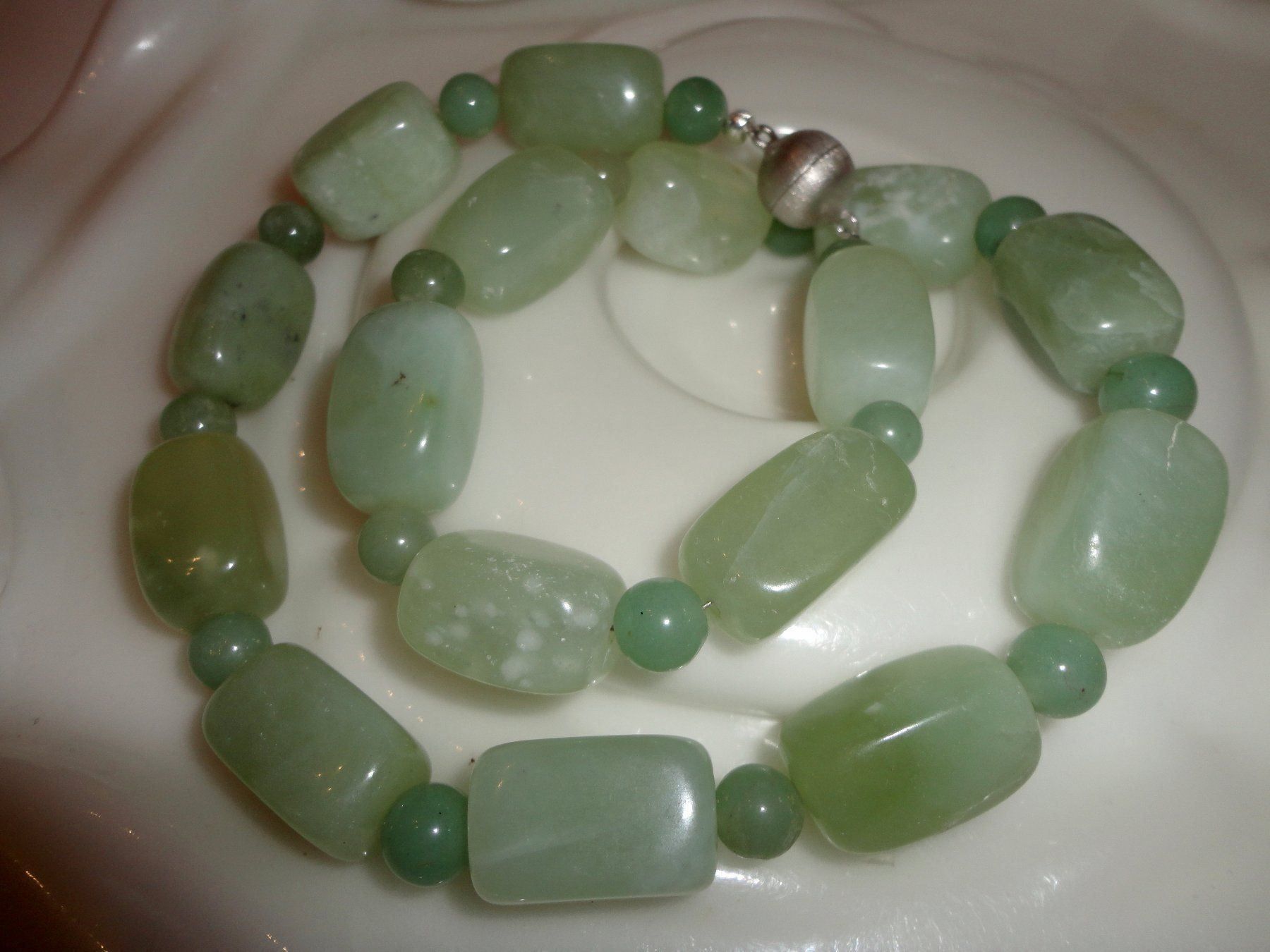 Catenine: Halskette - Jade – Nuovo (secondo la descrizione) da Biberist venduto da tl-schmuck 1