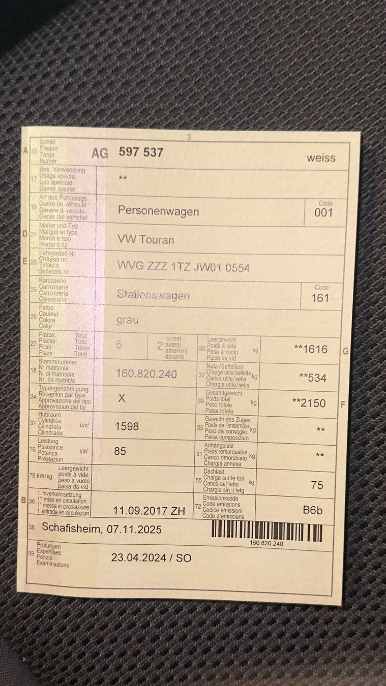 VW Automobili: VW Touran 1.6 TDI Bluemotion – Usato da Eiken venduto da ric_xkv8 7