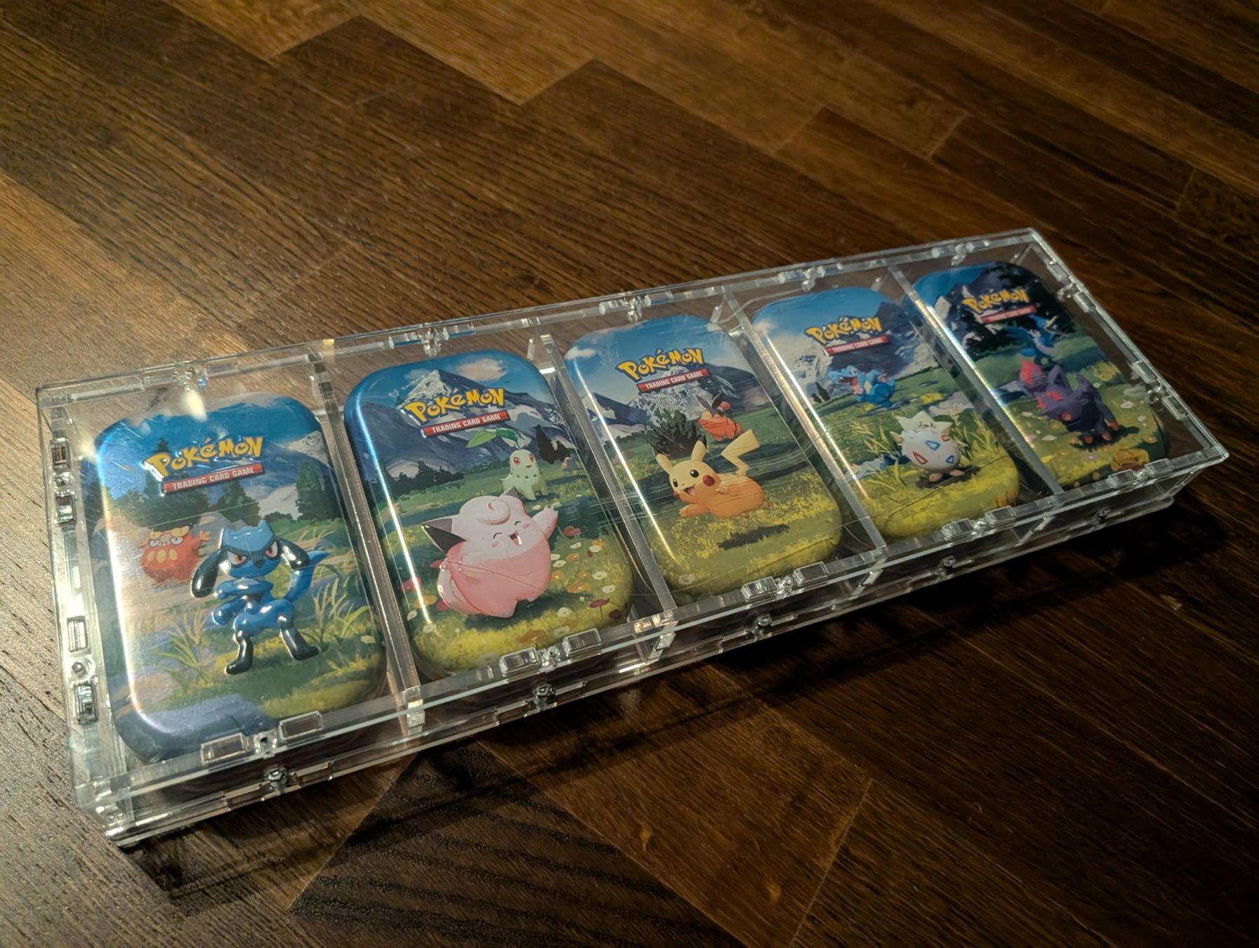 Pokémon Cartes à collectionner: Pokémon Mini Tin Display Collection (Empty) - Ascended + 151 – D'occasion à Glattpark(Opfikon) par fnhabach 8