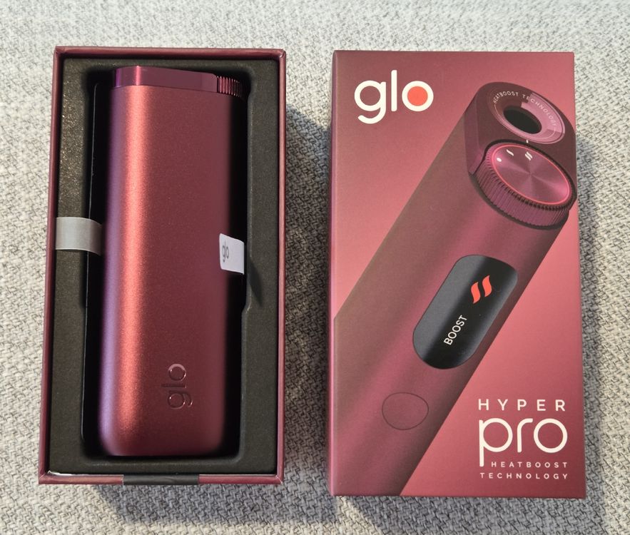 Glo Sonstige Tabakwaren: Neuwertiges Glo Hyper Pro Set – Neu (gemäss Beschreibung) aus Steinach von Romeer