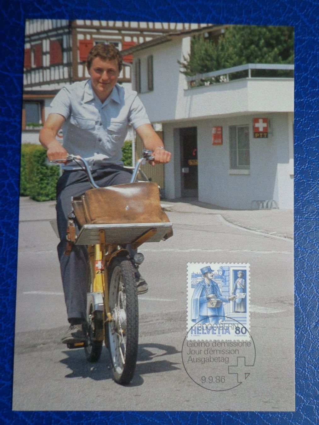 Tutti i francobolli: Maximumkarte MK 9.9.1986 DAUERMARKEN Postbeförderung – Nuovo (secondo la descrizione) da Le Locle venduto da aou_rf8w
