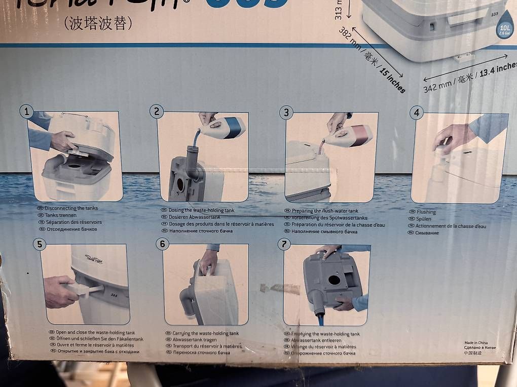 WC: Porta Potti 335 – Usato da Kilchberg ZH venduto da Masiii 3