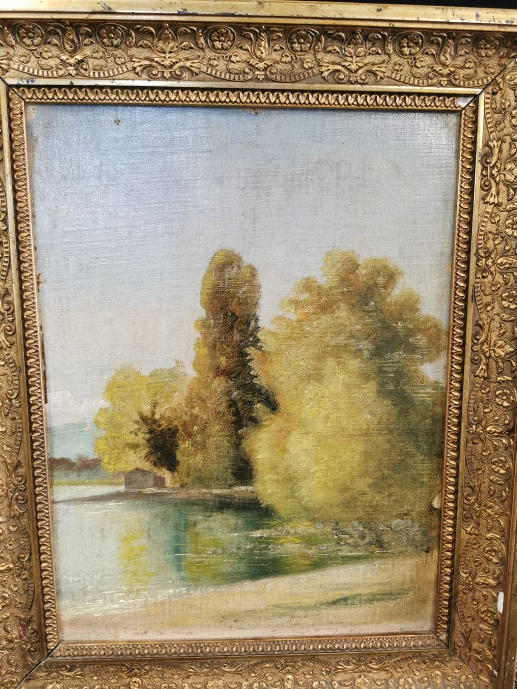 Gemälde: Huile sur panneau ancienne – Gebraucht aus Genève von Qanil77 1