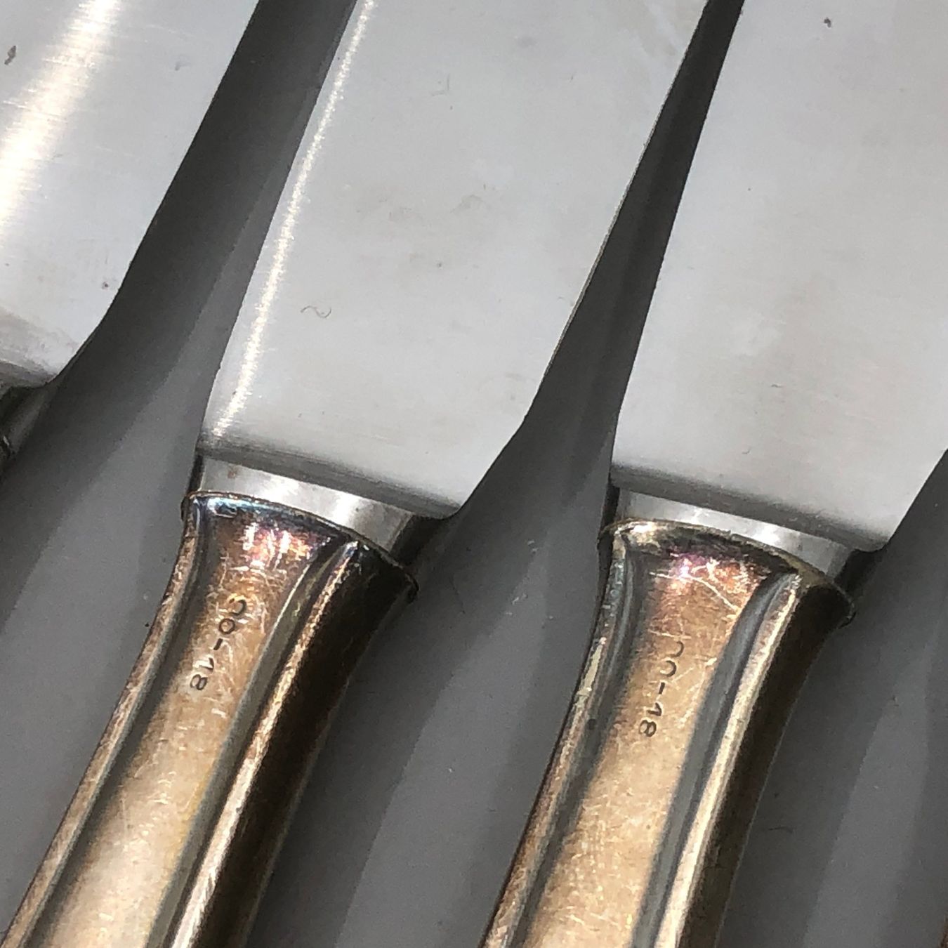 Posate: 10 Messer versilbert Hans  P – Usato da Basel venduto da Tiabeanie 9