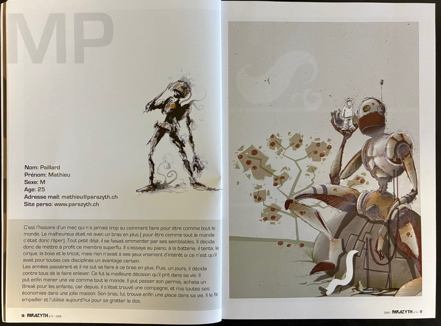 Fumetti: Parazyth n°4 – Usato da Moutier venduto da lebadin 3