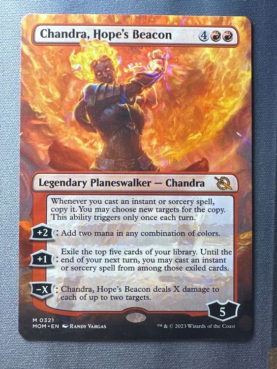 Ultra PRO: Standard 100ct Sleeves - March of the Machine (Chandra, Hope's Beacon) main image 1