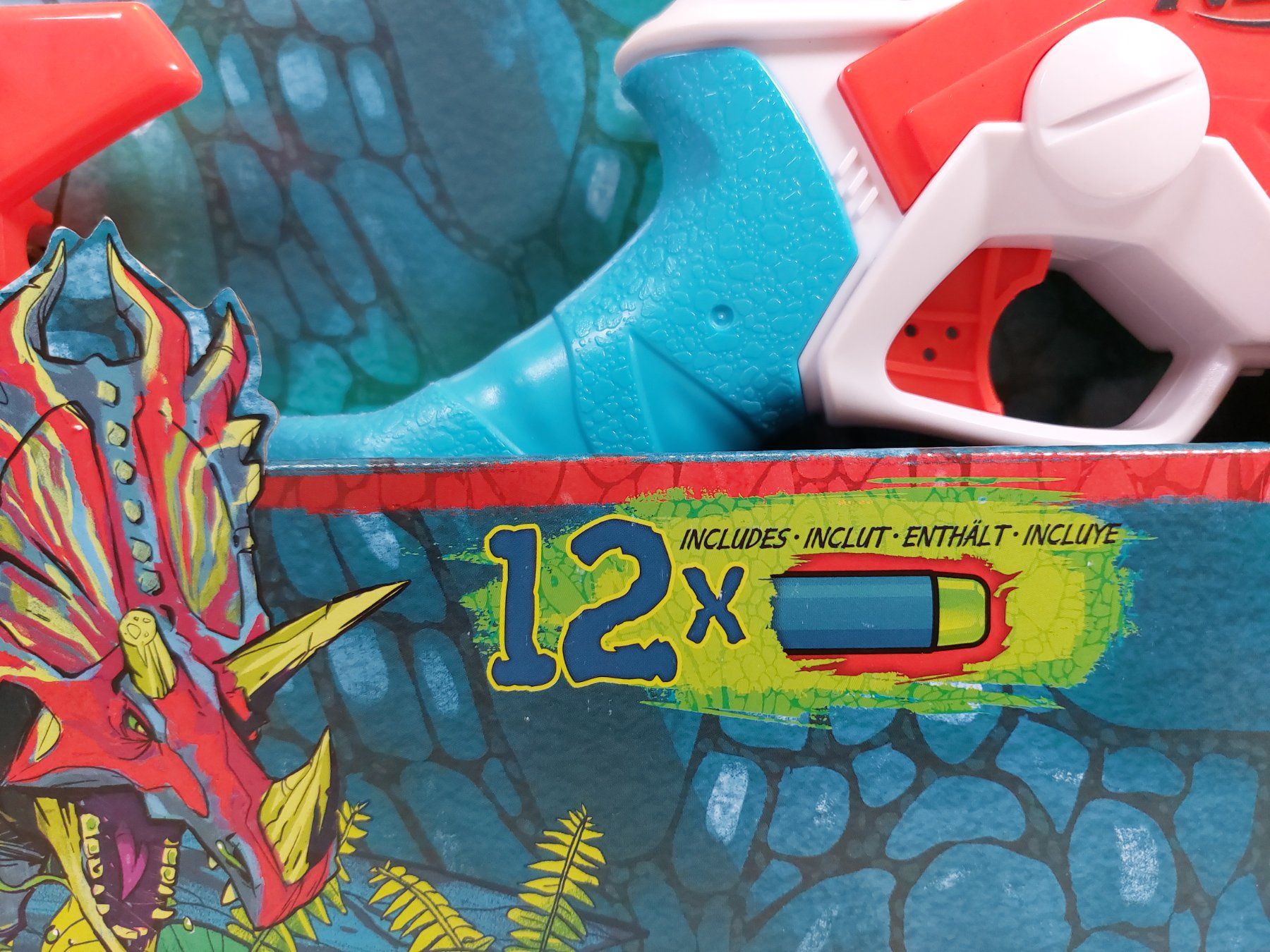 Nerf Giocattoli: NERF DINOSQUAD Tricera-Blast NEU – Nuovo e nell'imballaggio originale da St.Gallen venduto da TinasBauundSpiel 1