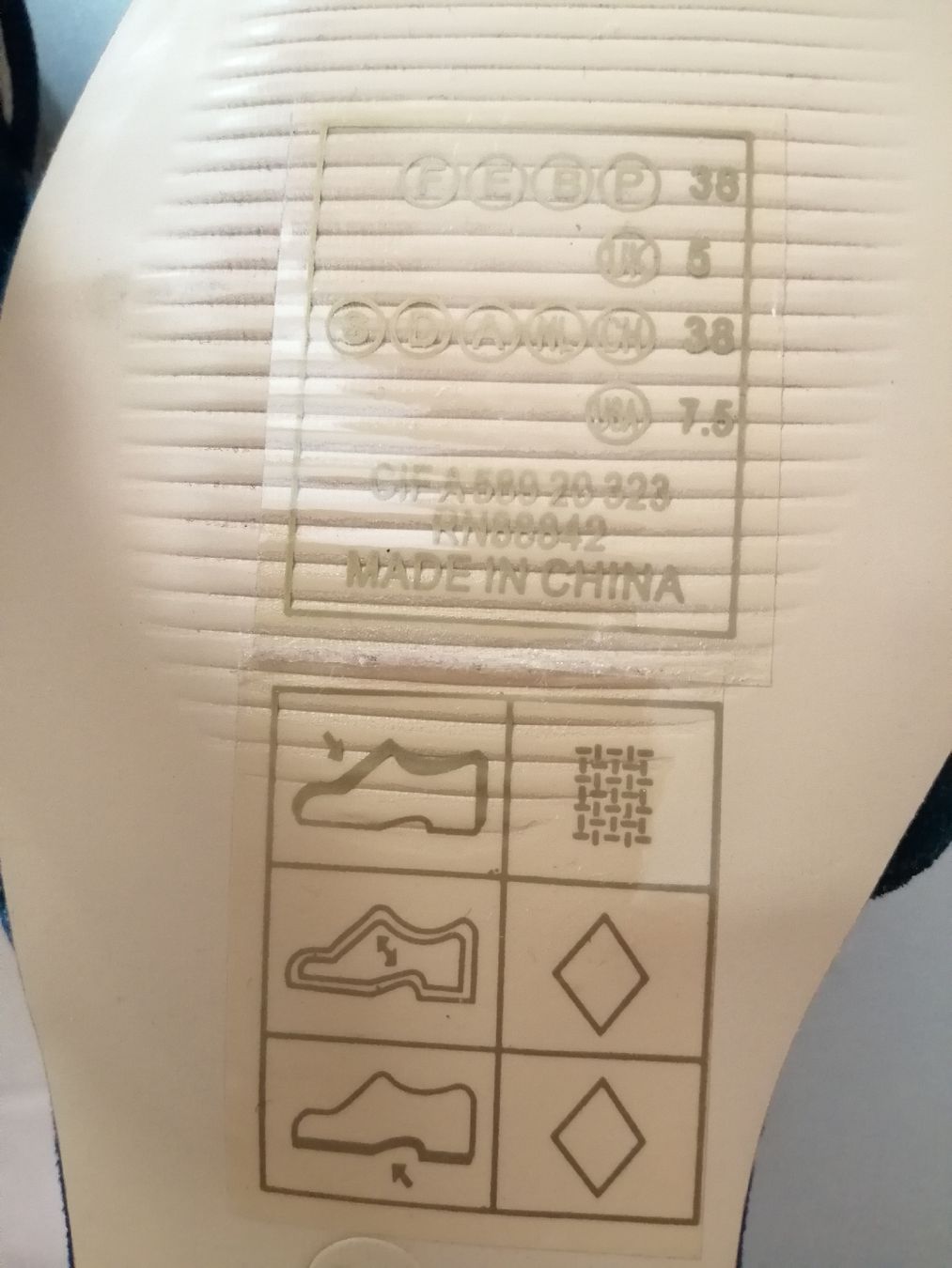 La Redoute Scarpe da donna: Sommerschuhe im Jeanslook, Gr. 38 – Nuovo (secondo la descrizione) da Windisch venduto da mer_6cjk 6