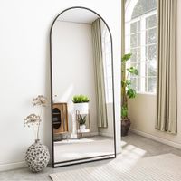 Koonmi Ganzkörperspiegel Bogen 171x76 cm Schwarz
