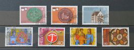 1982: Satz Werbe- und Europamarken + 100 J. Gotthardbahn, ET