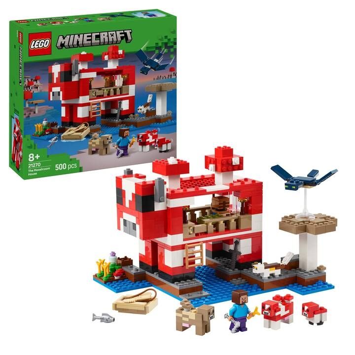 Lego Spielzeuge: LEGO Minecraft 21270 - Das Pilzhaus – Neu (gemäss Beschreibung) aus Steinen von Spooky100