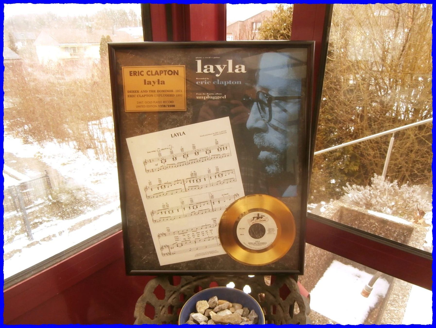 Dischi in vinile: Eric CLAPTON "Layla" - Gold Schallplatte - Limited Edition – Nuovo (secondo la descrizione) da Worblaufen venduto da Re_mo81