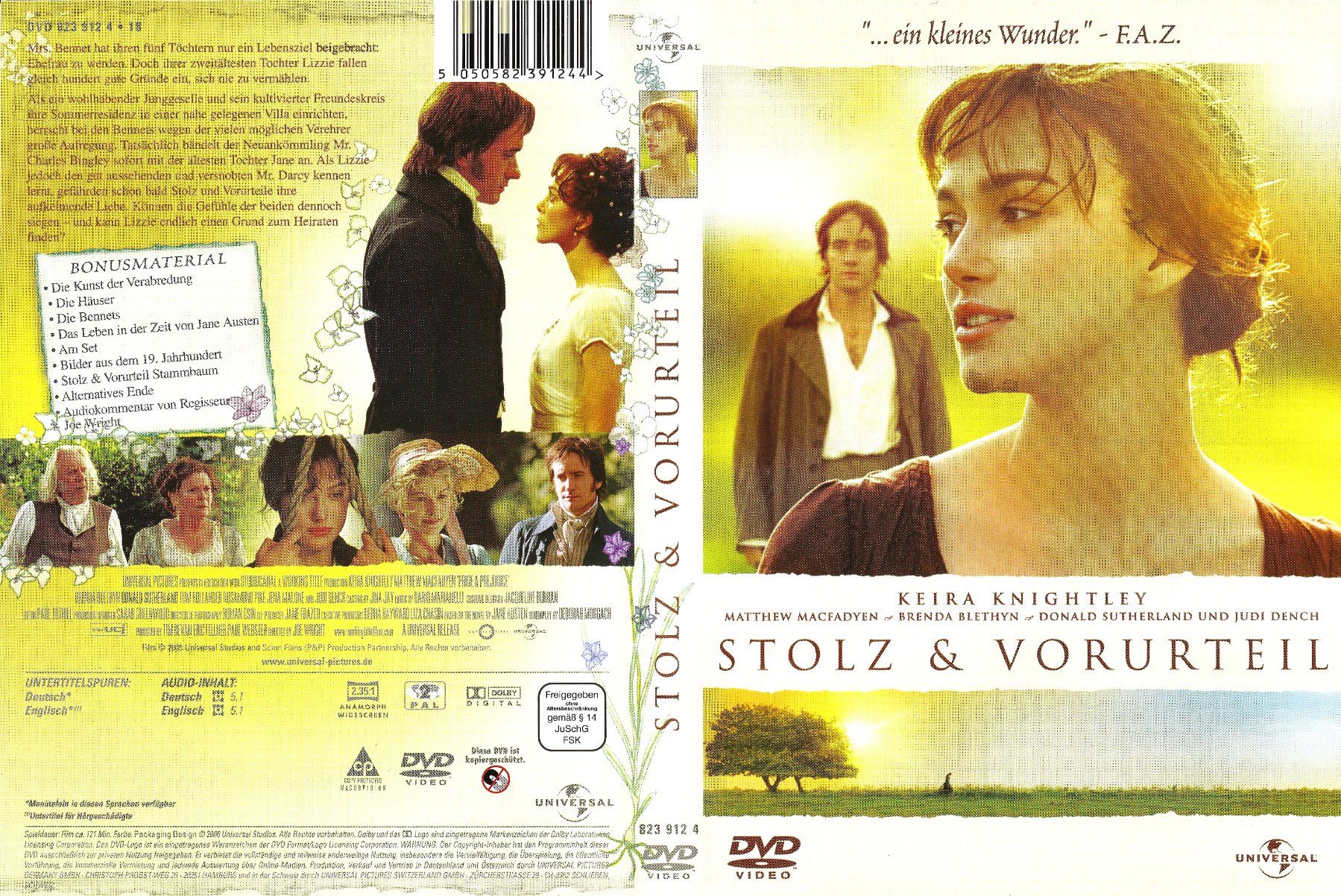 Alle DVDs: Stolz und Vorurteil – Gebraucht aus Zürich von Cineasten