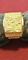 Gold Ring 18k 750 Graviert Guter Zustand