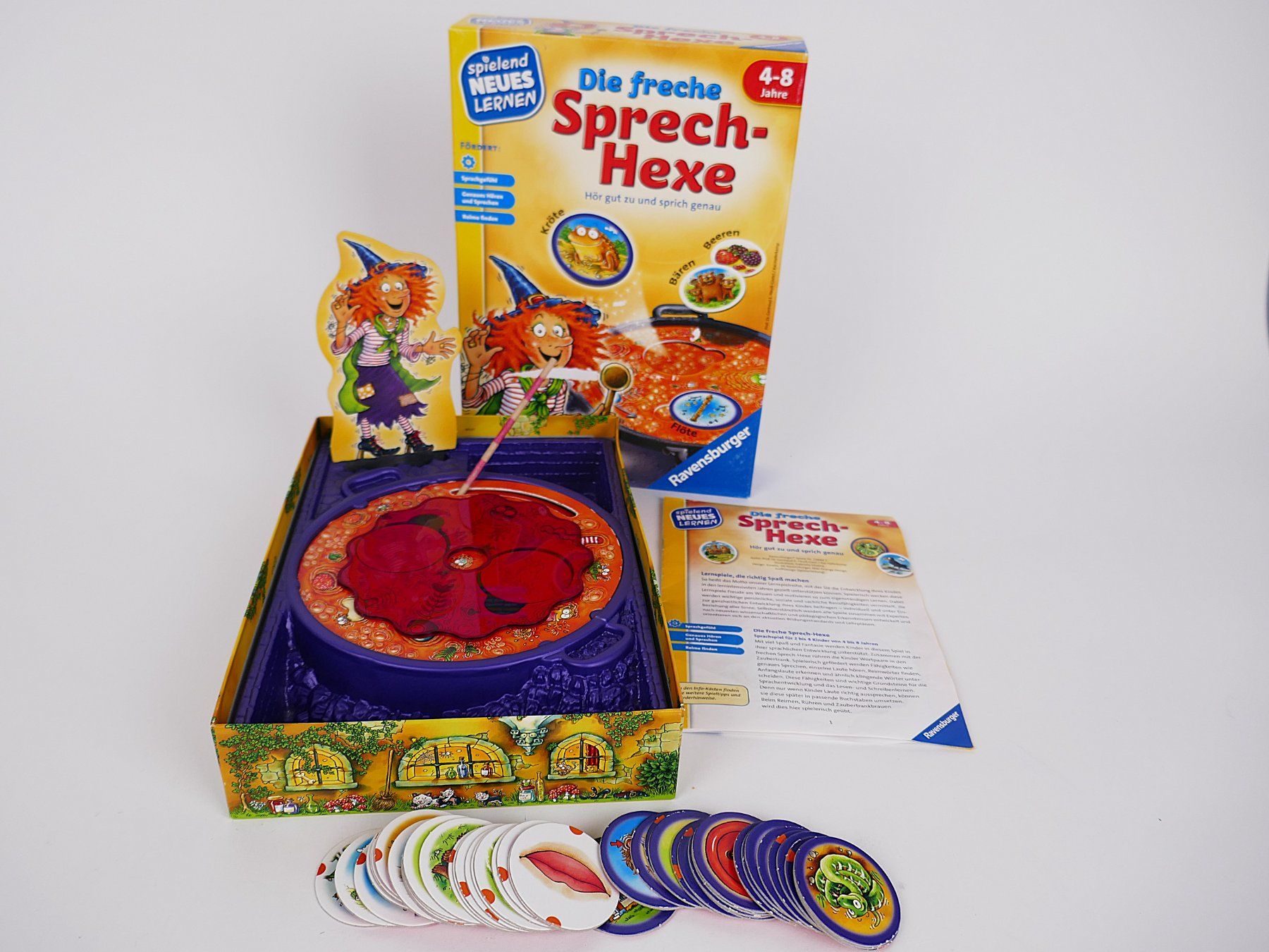 Ravensburger Giochi: Spiel: Die freche Sprech-Hexe – Usato da Urtenen-Schönbühl venduto da Restwert_Schoenbuehl