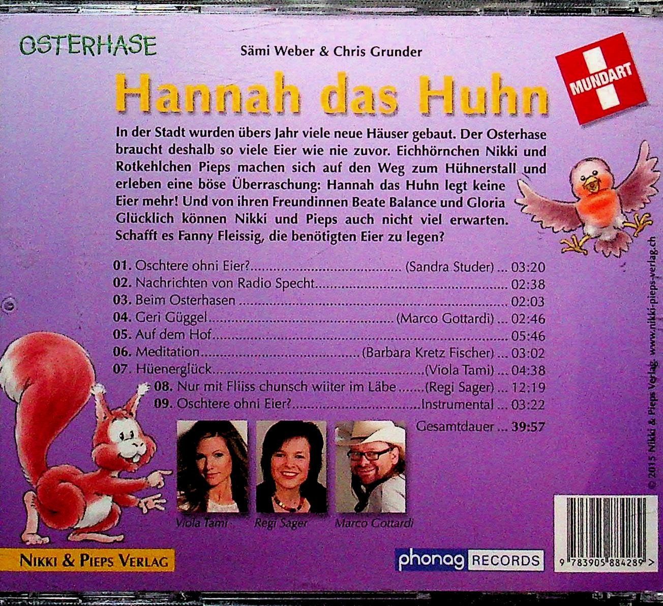CD: CD Hannah das Huhn / Osterhase – Usato da Reitnau venduto da Zaomir 1