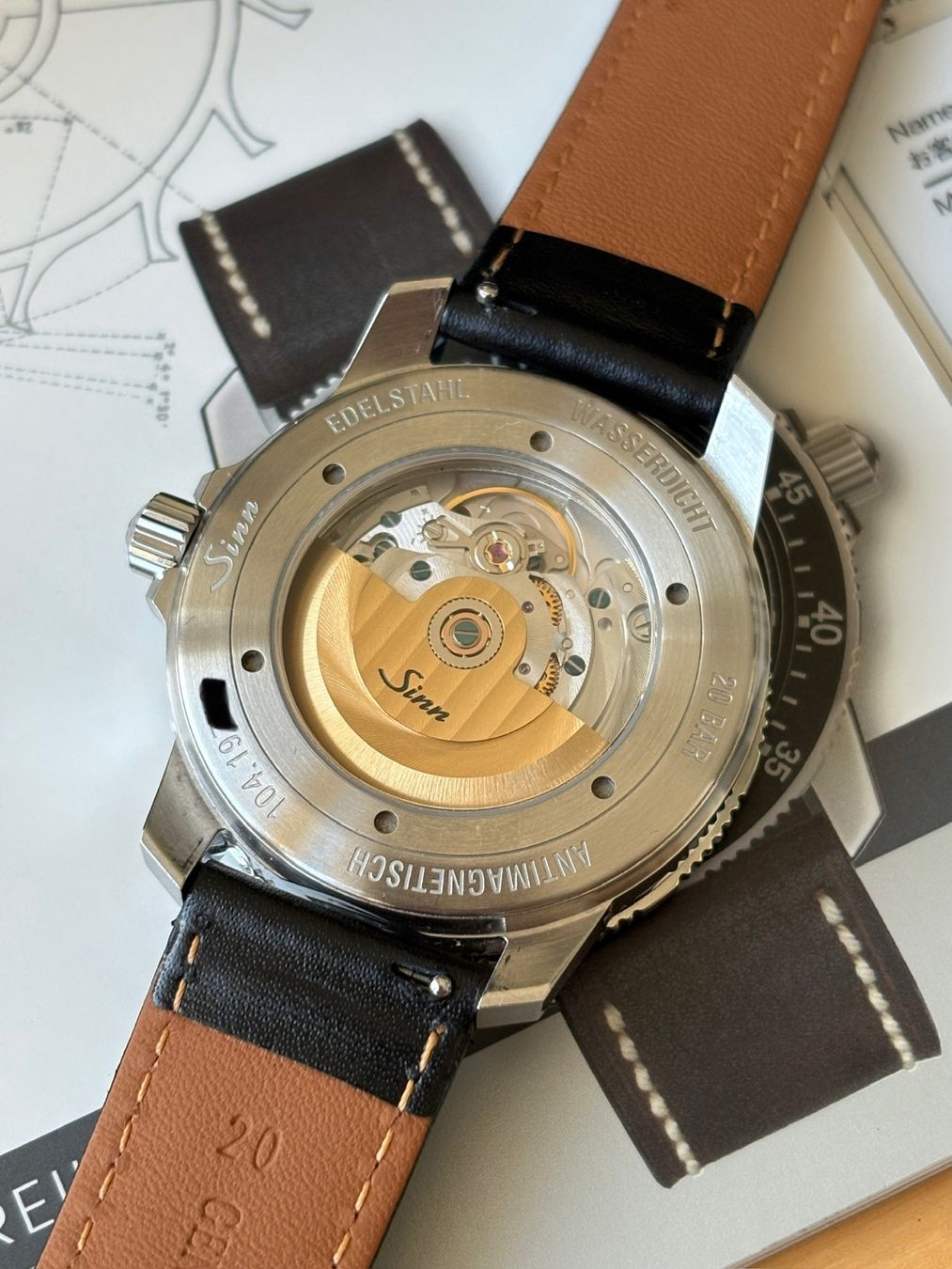 Sinn Orologi: SINN 104 St Sa Automatic Fullset – Usato da Birsfelden venduto da Mynos 3