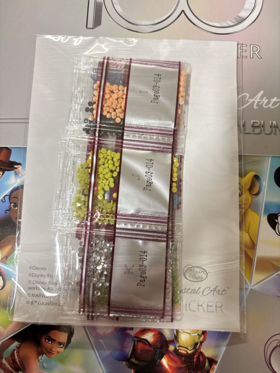 Aufkleber: Sticker crystal Art Disney – Neu und originalverpackt aus Vuippens von Tryce1802 1