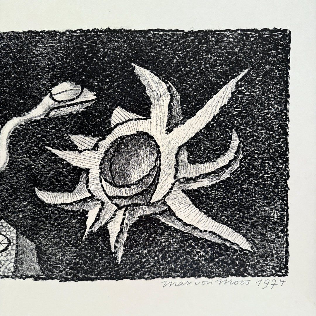 Gemälde: 2 Lithographien von Max von Moos – Gebraucht aus Luzern von Eukalyptus 6
