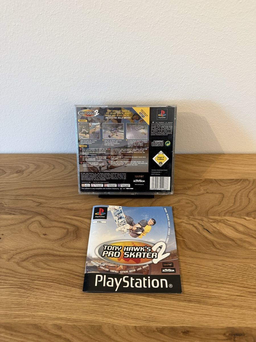 Sony Giochi: PS1 Tony Hawks Pro Skater 2 – Usato da Gerlafingen venduto da jan_dlt9 2