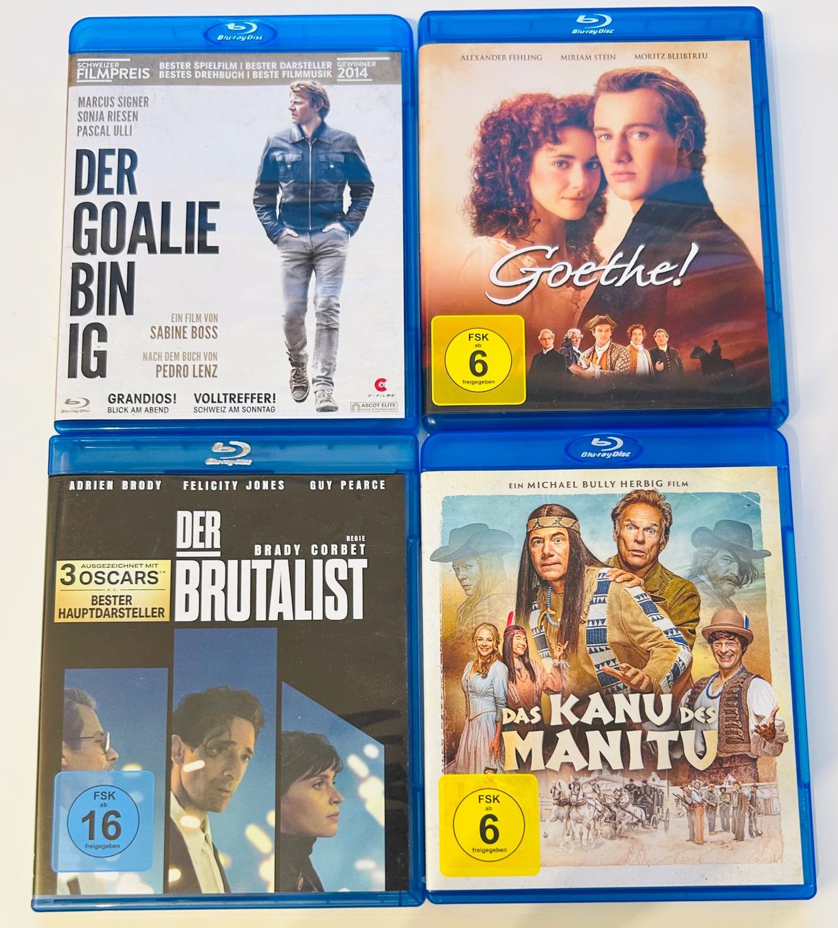 Tutti i DVDs: 4 Blu-rays Filme – Usato da Aristau venduto da Mastergee