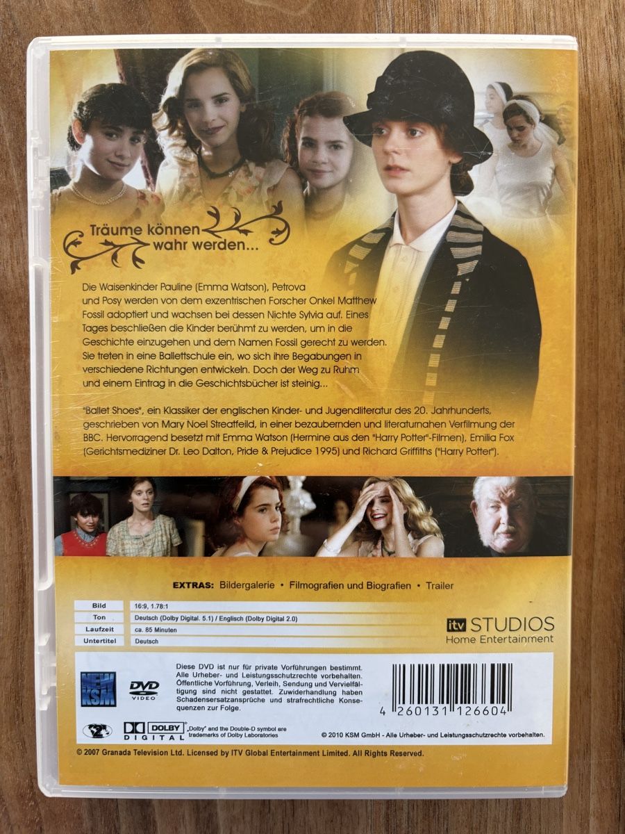 Tutti i DVDs: DVD Ballet Shoes – Usato da Belp venduto da brb66 1