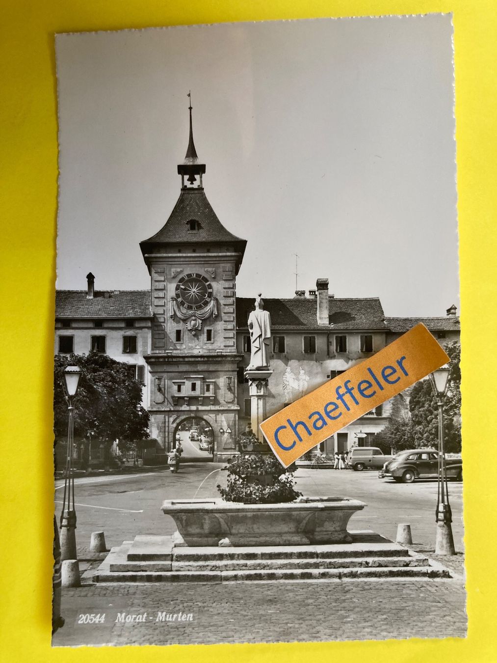 Cartoline postali: 20544 Morat - Murten – Usato da Zürich venduto da Chaeffeler