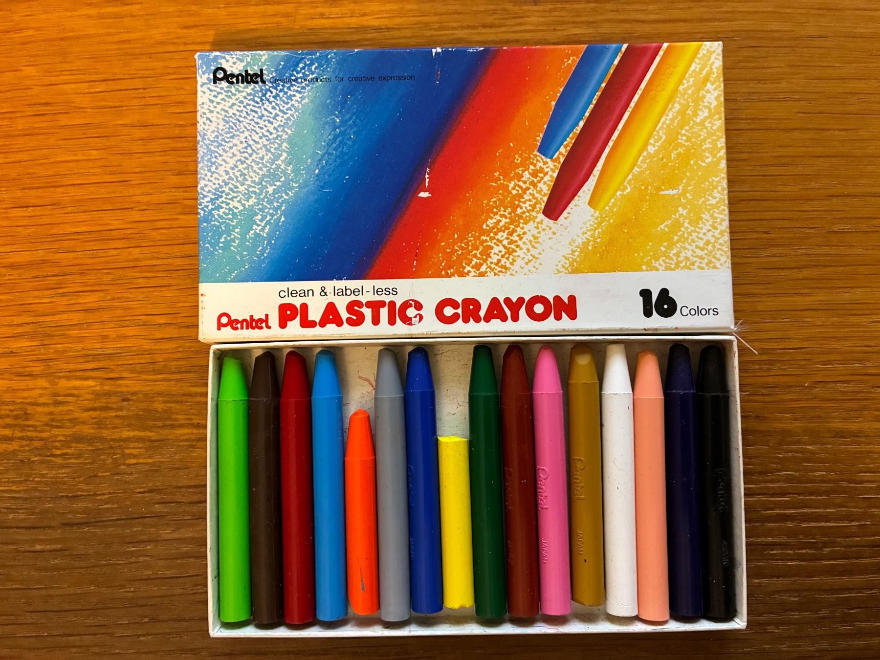 Pentel Bleistifte, Farbstifte & Kreide: Pentel Plastic Crayon Kreiden – Gebraucht aus Luzern von mey_s13 1