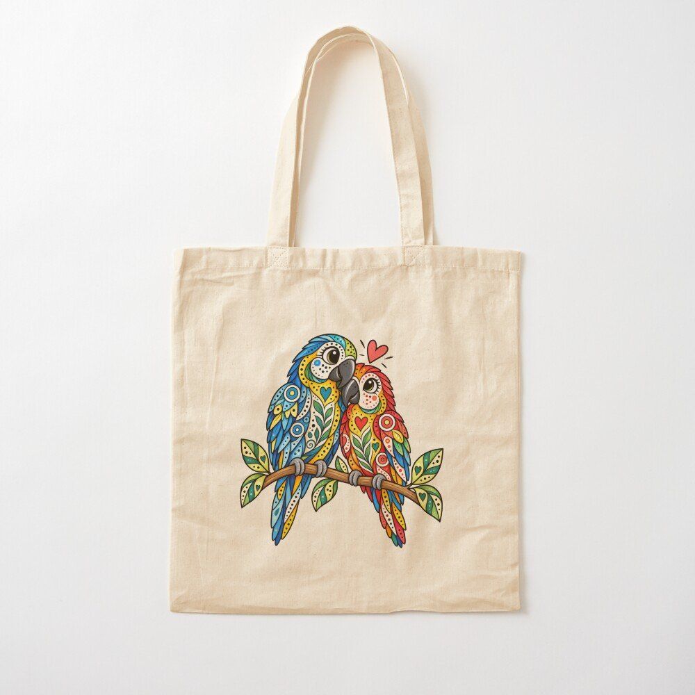 Borse: Stofftasche - Papagei - inkl. Versand – Nuovo e nell'imballaggio originale da Basel venduto da Kunterbunt12 2