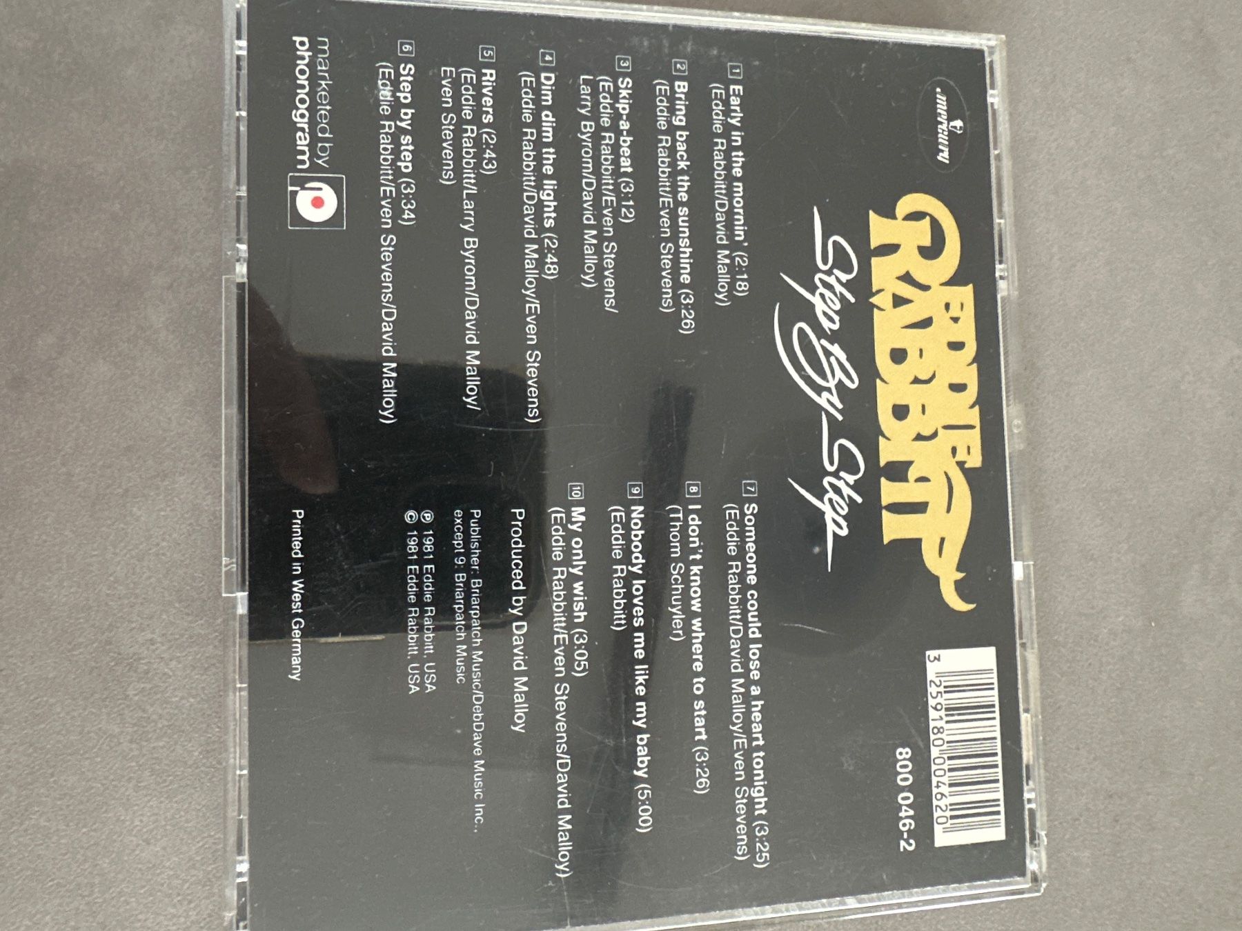 CDs: Eddie Rabbitt, Step by Step, CD – D'occasion à Uster par Macita56 1