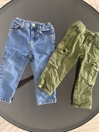 Lot de 2 pantalons garçon H&M, taille 92 🦖🦕