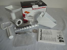 Kitchen Aid * Fleischwolf + Pürieraufsatz *