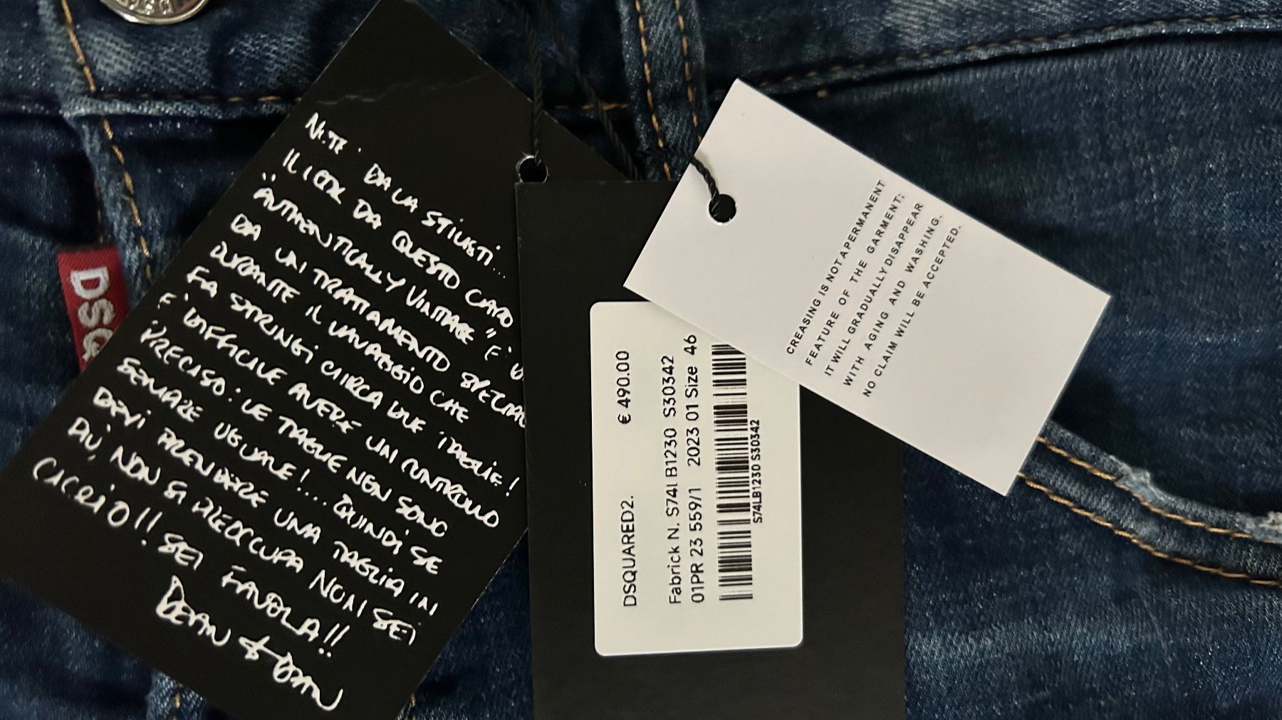 Dsquared2 Jeans: Limited Dsquared2 Jeans – Neuf avec emballage d'origine à Kriens par SRIKA 1