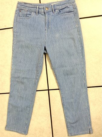 Edc Hose gestreift High Waist, Gr. 28/30 (36)