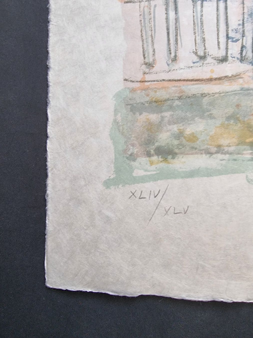 Grafiken & Lithographien: RUDOLF ZENDER LITHOGRAPHIE SIGNIERT NUMMERIERT – Gebraucht aus Gersau von kunst-online 3