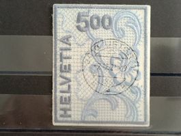 2000 Welterste Stickereimarke Vollstempel