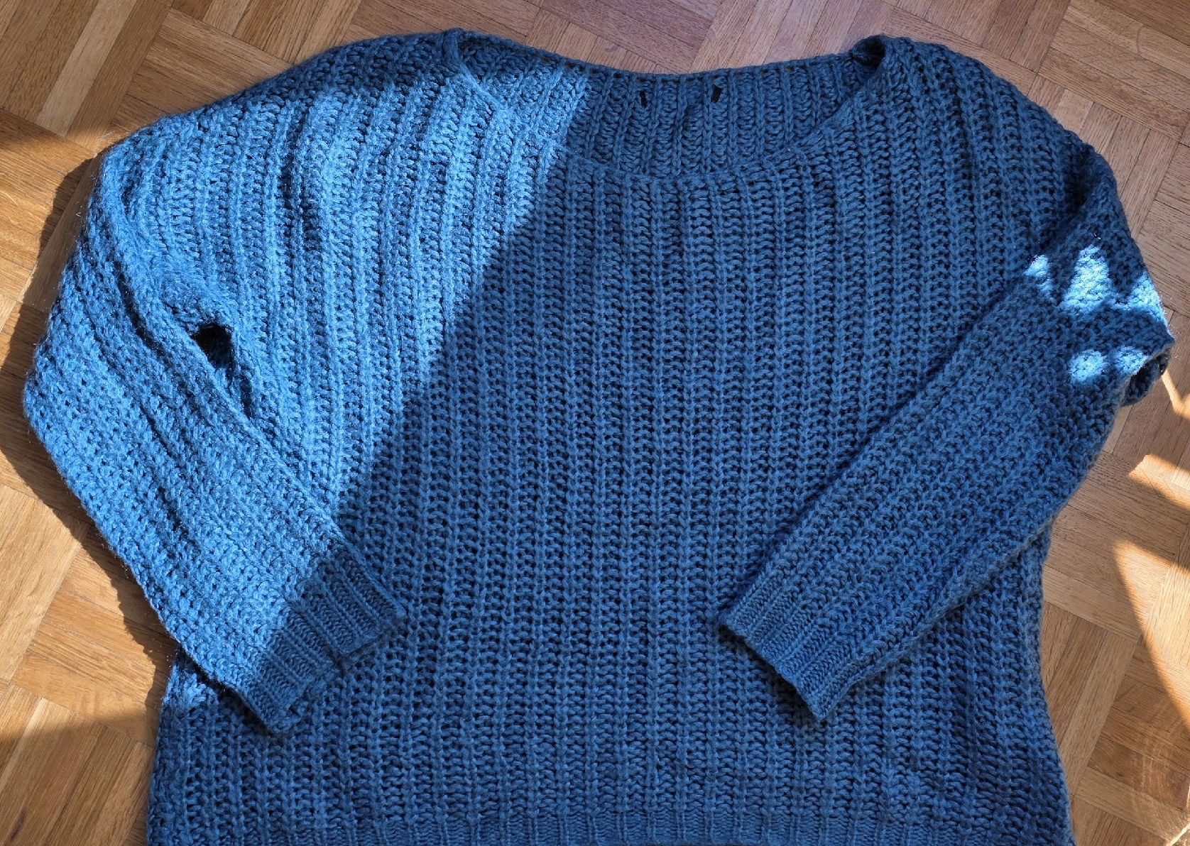 Pullover & Sweatshirts: Pull en laine bleu/vert XL – Gebraucht aus Yverdon-les-Bains von van_dq65 9