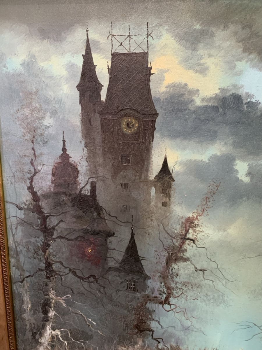 Dipinti: Schloss Frankenstein signiert – Usato da Wolfhalden venduto da SecondAntique 2